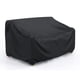 thumbnail image 1 of Funda de sofá de patio BROSYDA impermeable para 2 plazas y exteriores, negra, 1 of 7
