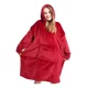 thumbnail image 3 of Maxi Poleron Sherpa Bata Manta Capucha. Frazada Invierno, 3 of 3