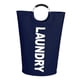 thumbnail image 3 of Cesta De Lavandería Grande 115L Papelera De Lavandería Impermeable Para Armario De Dormitorio College Navy, 3 of 5