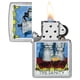thumbnail image 3 of Bolsillo cromado Zippo Coffee Sanity Street más ligero, 3 of 6