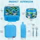 thumbnail image 5 of Lonchera Bento JXXM 1.6L con termo de 240ml a prueba de fugas azul, 5 of 7