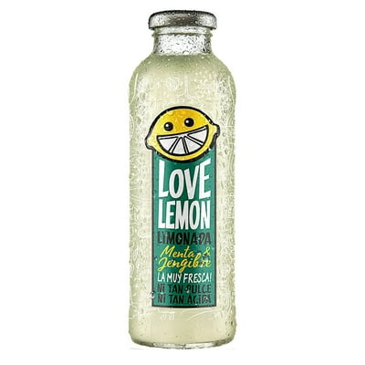 Bebida Limonada Menta Y Jengibre Botella 475 Cc Love Lemon