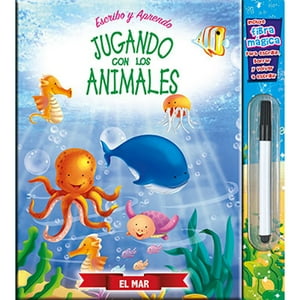 Zig Zag - Libro Escribo Y Aprendo Jugando Con Los Animales- El Mar