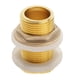 thumbnail image 2 of Conector De Tanque De Agua De Latón Montaje De Mamparo Con Anillo De Goma DN15 45 Mm, 2 of 5