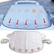 thumbnail image 1 of Cubierta de nieve para parabrisas de coche, cubierta de invierno para parabrisas de 4 capas de grosor, protector de nieve con cubierta para espejo lateral e imanes para protección contra la nieve, el, 1 of 7