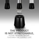 thumbnail image 3 of Tapones para patas de silla X-Protector, 16 piezas, 1,3 cm, antideslizantes, negros, 3 of 6