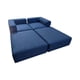 thumbnail image 2 of Sofa Cama Arkos Dos Cuerpos En Lino Azul, 2 of 3