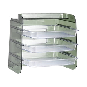 Magideal - Estante De Almacenamiento De Cocina Organizador De Joyas Estante De Plato Caliente Organizador De Cosméticos Estante De Artículos Diversos , Verde