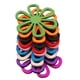 thumbnail image 4 of Los granos de las flores de madera 50X mezclan el color que rebordea para DIY que hace los juguetes de los ni?os de la joyería, 4 of 5