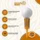 thumbnail image 3 of Tees de Golf BRUSH‑T 5 cm‑8 cm Paquete de 4 (Driver, Madera, XL), 3 of 9