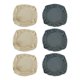 thumbnail image 1 of 6 Piezas Universal Spandex Stretch Boda Comedor Silla Asiento Cubierta, 1 of 5