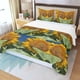 thumbnail image 3 of Juego De Funda Nórdica De Tres Piezas Sunflower, 3 of 3