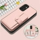 thumbnail image 4 of FOXDOCK Funda para SAMSUNG Galaxy A14 con Bloqueo RFID - Diseño Elegante con Cierre de Botón, 4 of 5