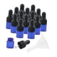 thumbnail image 4 of 15 Botellas Cuentagotas De Vidrio Recargables Portátiles Para Almacenamiento De Perfume 1 Ml Azul Negro, 4 of 5