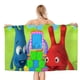 thumbnail image 1 of Popiz Baby TV Toalla de playa de secado rápido con diseño temático, regalo para mujeres y niñas, ideal para cumpleaños, fans, amantes de la música, uso en la playa o al aire libre, 78 × 150 cm, 1 of 6