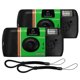 thumbnail image 1 of Cámara desechable Fujifilm QuickSnap Flash 400, pack de 2 con correa, 1 of 7