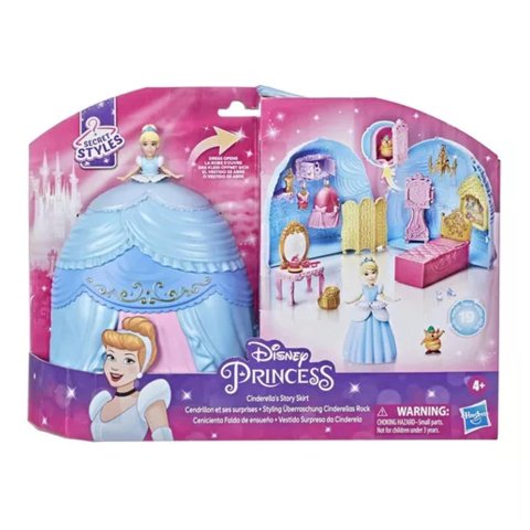 Genérico - Juguete Muñeca Princesa Cenicienta Falda Ensueño Accesorios