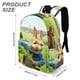 thumbnail image 3 of Pedro Conejo-theme Backpack, Campus style schoolbag Bookbag with Adjustable Shoulder Straps And Large Zip Compartment, Unisex Travel Bags.42x30x15cm, 3 of 6