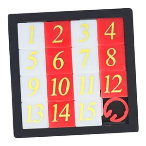 Magideal - Juego De Rompecabezas De Inteligencia Con Números Deslizantes, Actividades Educativas, Rompecabezas De Tangram, Inteligencia Para Niños Y Niñas, Regal