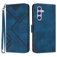Funda Foxdock Para Samsung Galaxy A16 – Tipo Libro Con Soporte, Billetera, Correa Y Diseño Elegante