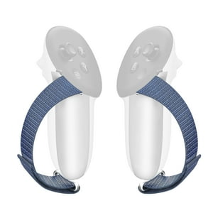 Genérico - Compatible Con Meta Quest 3/3S Estuche Protector Con Agarre Diseño Antideslizante Y Resistente A Caídas Correa De Muñeca Ajustable Abs Y Nailon Duraderos - Azul