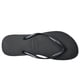thumbnail image 3 of Sandalias tipo flip flop Havaianas Slim para mujer, negras, talla 7/8, 3 of 8