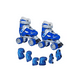 thumbnail image 3 of Patín 4 ruedas + set protección talla 25-28, azul, 3 of 3