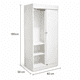 thumbnail image 2 of Closet Corredera 7 Compartimientos 1 Barra 180x80x50, 2 of 3