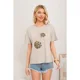 thumbnail image 2 of Polera Mujer Algodon Manga Corta Oversize Aplicacion 2012, 2 of 3