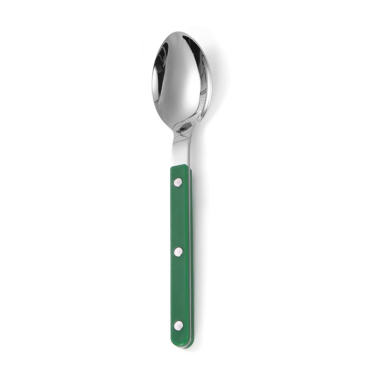 Xmhytop Cubiertos De, Acero Inoxidable, Muy Adecuados Para Trajes De Filete,verde, 4 Piezas Cucharas De Comida