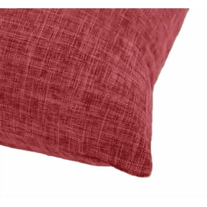 Genérico - Fundas De Cojín Con Diseños Y Colores 43X43 Cm - Burdeo