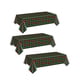 thumbnail image 4 of Mantel Desechable Navideño Para Fiestas, Impermeable, Rectangular, Protector De Mesa, 3 Piezas, Cuadros Pequeños, 4 of 5