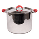 thumbnail image 1 of Olla Nizza Acero Inoxidable 30cm Con Tapa Plateada, 1 of 3
