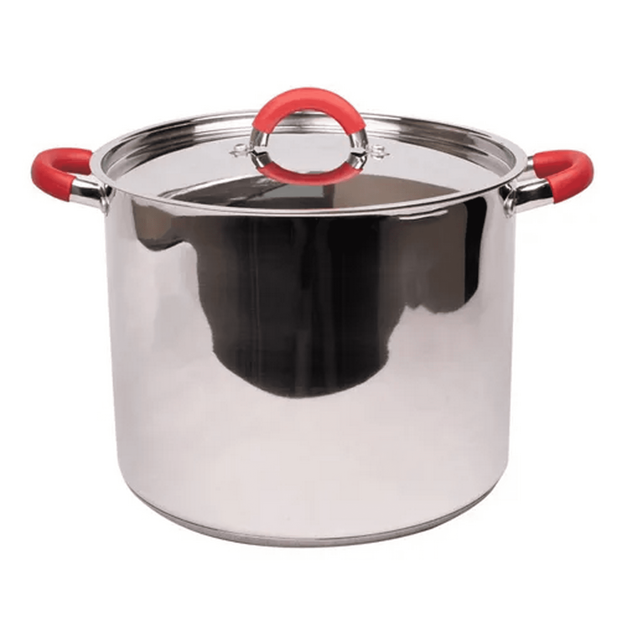 Genérico - Olla Nizza Acero Inoxidable 30cm Con Tapa Plateada