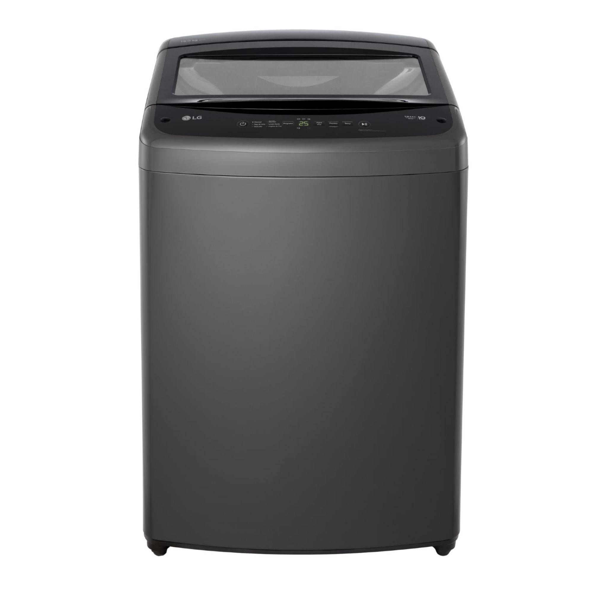 Lg - Lavadora Carga Superior 19 Kg Wt19Mvtb Turbodrum Negra