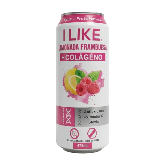 Jugo Natural + Colageno Limonada Frambuesa 473ml