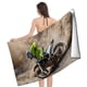 thumbnail image 4 of Motocross Sucio Toalla de playa de secado rápido con diseño temático, regalo para mujeres y niñas, ideal para cumpleaños, fans, amantes de la música, uso en la playa o al aire libre, 78 × 180 cm, 4 of 6