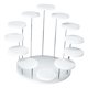 thumbnail image 1 of Soporte Redondo Para Tartas Soporte Para Magdalenas Reutilizable Para Celebración Decoración De Bodas Blanco L, 1 of 5