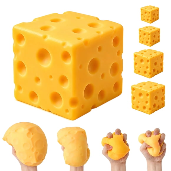 Juguete Antiestrés WUYLKZT Bloque de Queso 10 cm