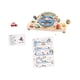 thumbnail image 2 of Tablero de actividades Montessori con volante, juguete de madera, juguetes sensoriales, juguete de simulación de conducción para bebés, niños, niñas y, 2 of 5