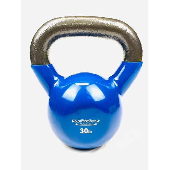 Pesa rusa Rainforest Basics 14 kg azul con recubrimiento de vinilo
