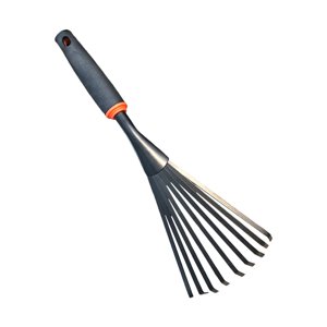 Ioensy - Rastrillo De Jardín Rastrillo De Metal Para Arbustos Para Cultivar Macizos De Flores De Jardín Herramienta De Jardinería