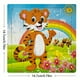 thumbnail image 5 of 5.79in/14.7cm 20pcs/pack Wooden Puzzle Cartoon Animals Car Letter Number Pattern Jigsaw Puzzles Game, Kids Educational Learning Toys For Children, 5 of 5