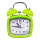 thumbnail image 1 of Reloj Despertador Antiguo Metálico De Campana Rectangular Verde, 1 of 3