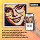 thumbnail image 2 of Kit de Arte QBRIX Mosaico Personalizado Selfie 44x44 cm Arte Pixel, 2 of 7