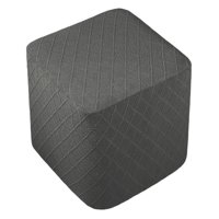 Bothyi - Reposapiés Taburete Cubre Taburete Protector Con Fondo Elástico Para Salón Gris Oscuro