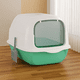 thumbnail image 3 of Arenero Para Gatos Roro Cerrado Baño Sanitario Caja Arena Gato Roro Color Verde - 1000245, 3 of 3