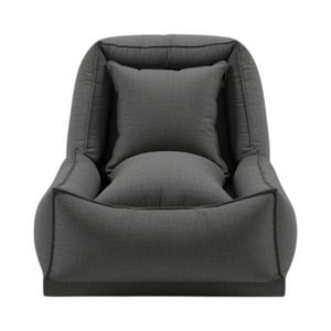 Diseños Valestrini - Sofa Cama Bed Lino Gris Oscuro