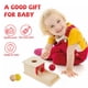 thumbnail image 4 of Caja de permanencia de objetos Montessori de Toy Adena con bandeja y 3 bolas, 4 of 9