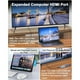 thumbnail image 5 of Docking Station Para Nintendo Switch OLED, Juego De Dock De TV Con Adaptador HDMI Tipo USB C Para Steam Deck Y Portátiles, Accesorios Esenciales Para Switch, Dock Portátil De Viaje-Azul Rojo, 5 of 8
